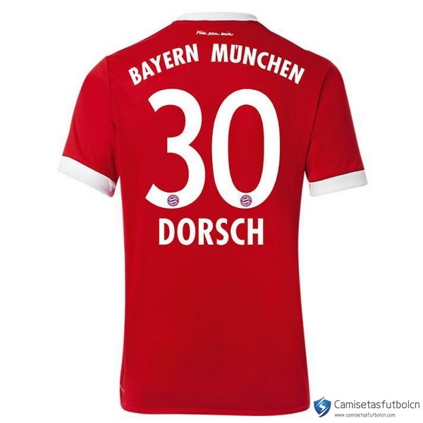 Camiseta Bayern Munich Primera equipo Dorsch 2017-18